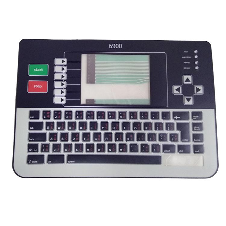 High quality LL-PC1449 L type 6900 keyboard membrance aternative inkjet printer spare parts for linx