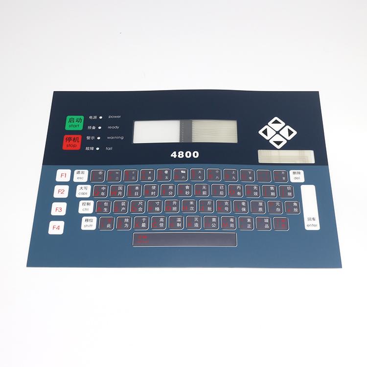 High quality LL-PL1459 L type 4800 keyboard membrance aternative inkjet printer spare parts for linx