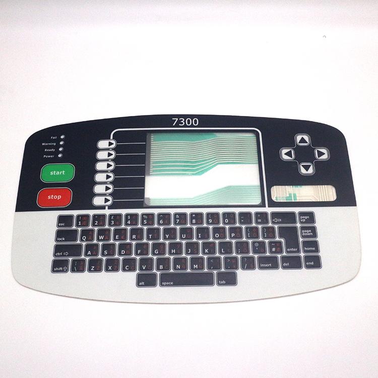 High quality LL-PL1465 L type 7300 keyboard membrance aternative inkjet printer spare parts for linx