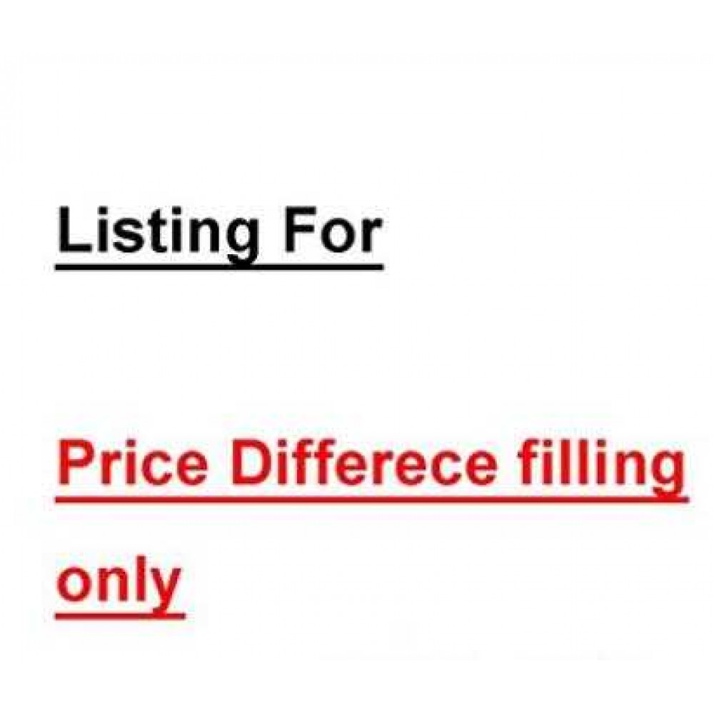 Special listing for price difference filling 1USD