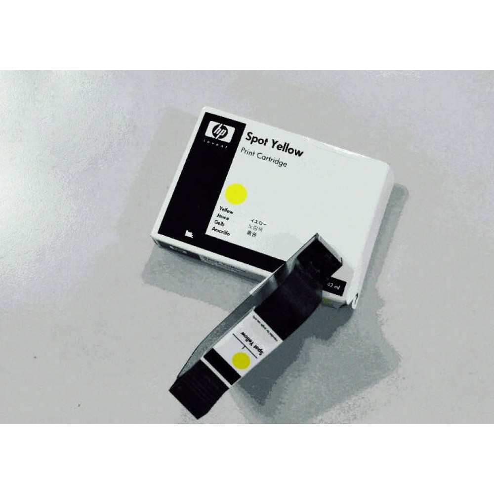 HP yellow color fast dry ink cartridge for TIJ Thermal inkjet printer