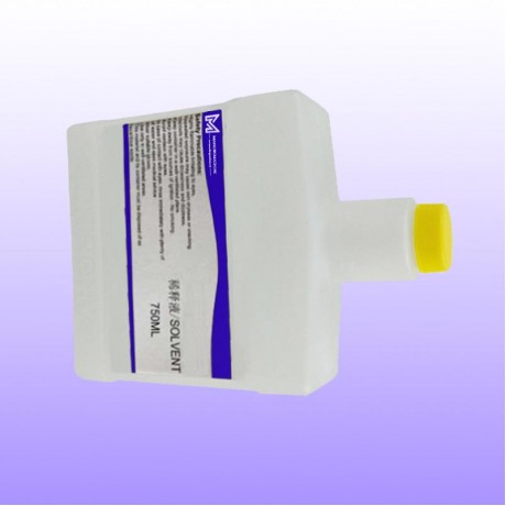 high performance 750ml white ink dilution solvents for citronix marking printer