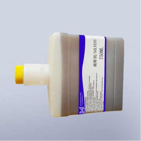 high quality 750ml makeup ink solvent 302-1006-003 for citronix printing machine