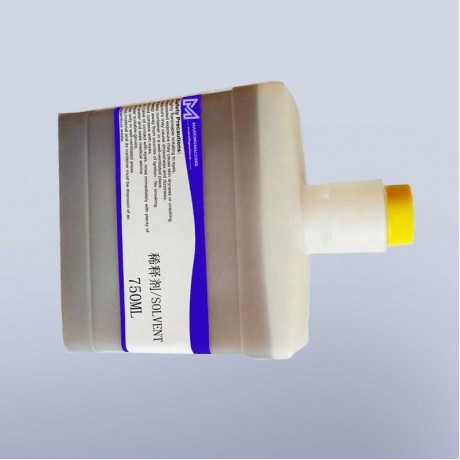 high quality 750ml makeup ink solvent 302-1006-003 for citronix printing machine