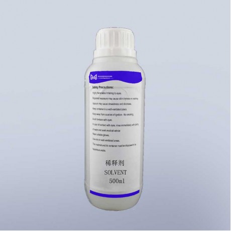 500ml Universal solvent compatible for KGK small character Inkjet Coding Printer