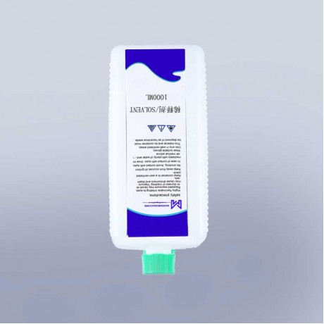 environment friendly commercial 1000ml solvent QT-1 for Rottweil cij continuous inkjet printer