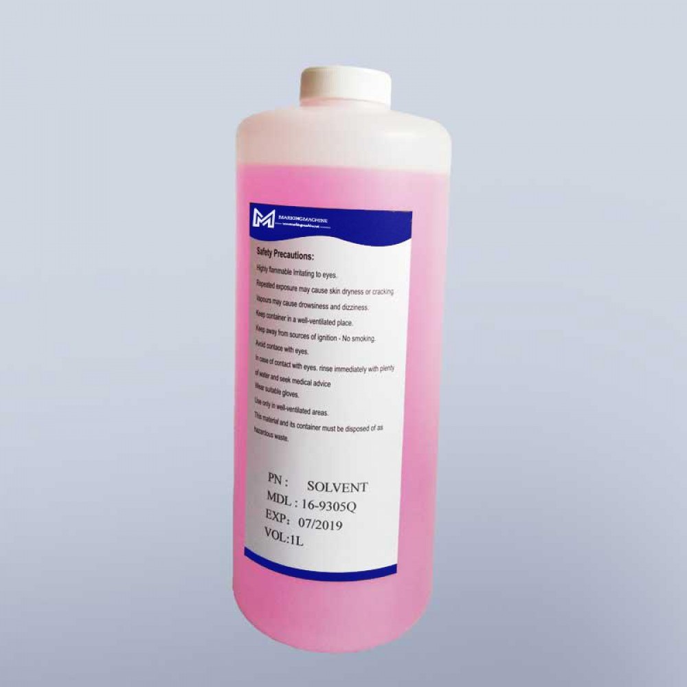 High compatible solvent 16-9305Q for Videojet inkjet printer 1L