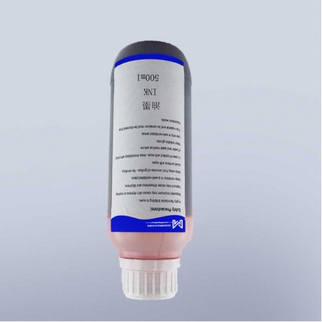 500ml  0.5L CIJ small character inkjet printer red ink for KGK continuous inkjet marking printer