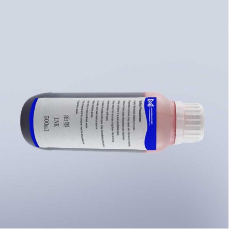 500ml  0.5L CIJ small character inkjet printer red ink for KGK continuous inkjet marking printer