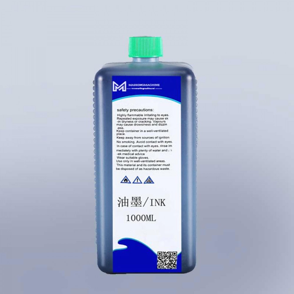 Alcohol resistance black ink M52818 for Rottweil industrial continous inkjet printer