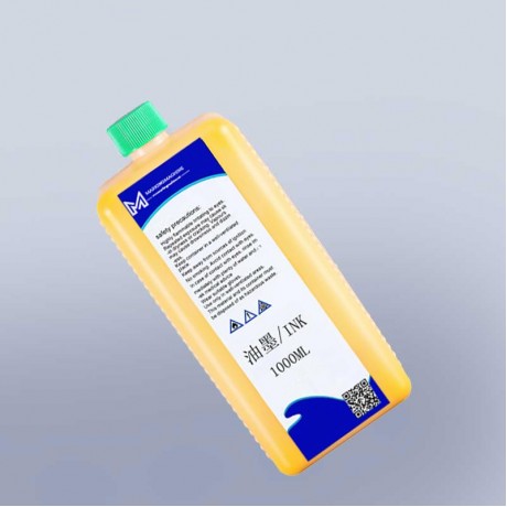 High quality yellow ink M-52403 for Rottweil continous ink jet printer