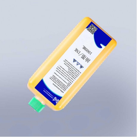 High quality yellow ink M-52403 for Rottweil continous ink jet printer