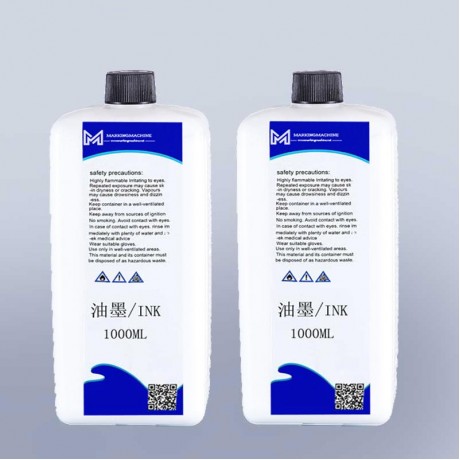 Plastic ink bottle for rottweil inkjet printer