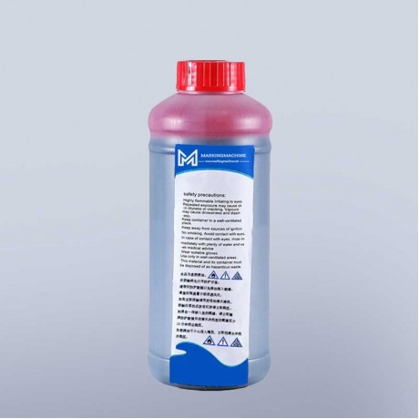 Inkjet red ink 201-0001-658 for willett cij inkjet dating coding and barcode printing