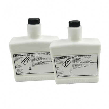 White  pigment  ink 302-2004-001 for Citronix