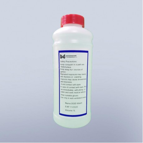 Big character inkjet printer wash 1000ml for DOD inkjet printer