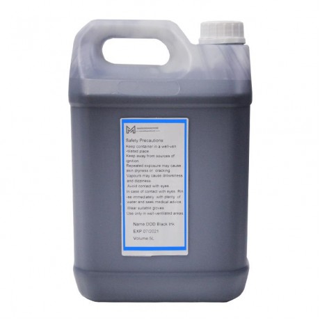 Dod inkjet printing ink 5L used on Package surface marking for drajet dod inkjet printer