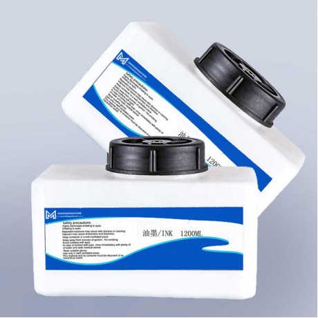 Universal white fast drying ink waterproof anti-migration compatible IR-253WTfor  domino ink  for domino cij inkjet printer