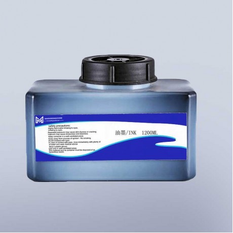 Black fast drying IR-223BK ink high adhesion oil resistant alcohol resistant cookingfor domino Inkjet Coding Printer