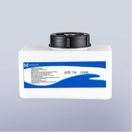 CIJ Inkjet White Printing Ink IR-255WT for Domino Continuous Ink Jet Coding Printer