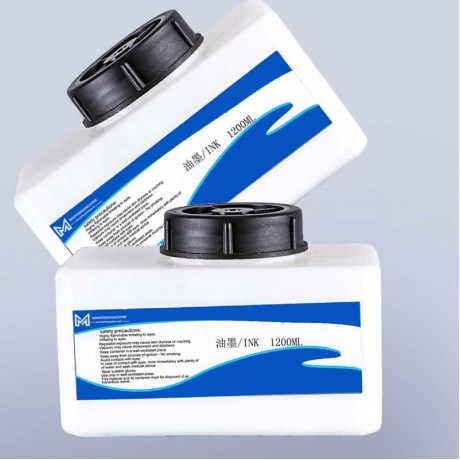 CIJ Inkjet White Printing Ink IR-255WT for Domino Continuous Ink Jet Coding Printer