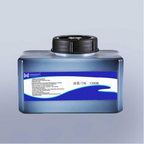 Factory direct good adhesion ink IR-236BK for domino printing machine 1.2L