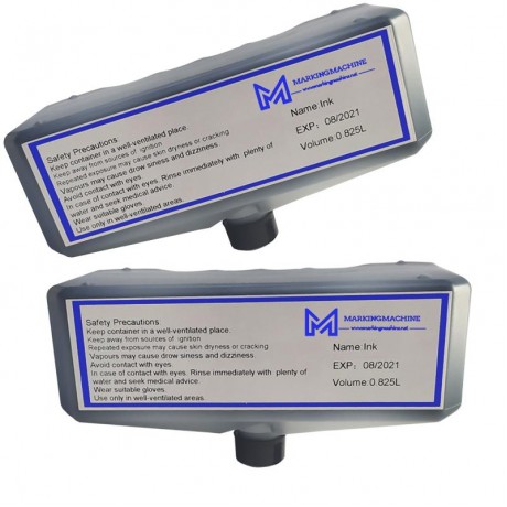 Fast dry coding ink IC-291BK use on PVC for Domino