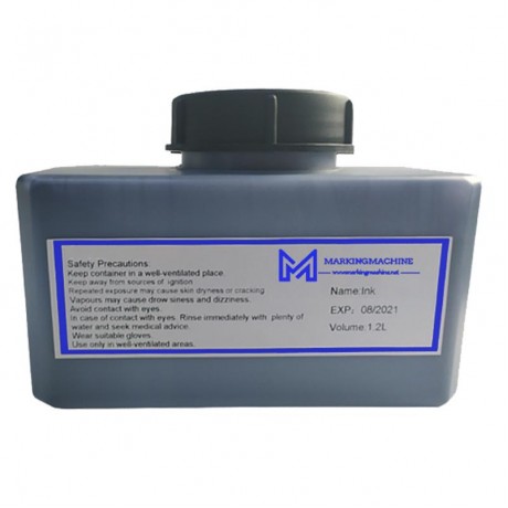 Fast dry ink IR-221BK-V2 anti migration ink for Domino