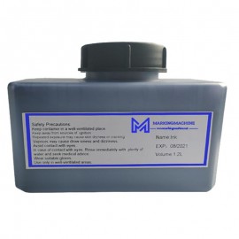 Fast dry ink IR-224BK anti migration ink use on plastic packaging for Domino