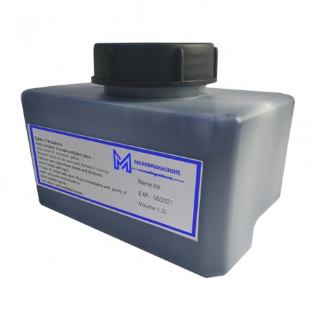 Fast dry ink IR-224BK anti migration ink use on plastic packaging for Domino