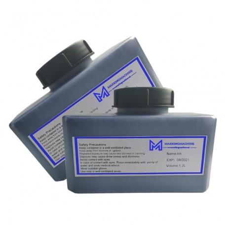 Fast dry ink IR-224BK anti migration ink use on plastic packaging for Domino