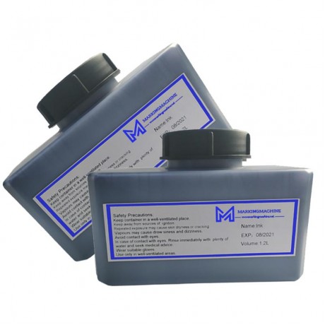 Fast dry ink IR-280BK high adhesion black ink for Domino