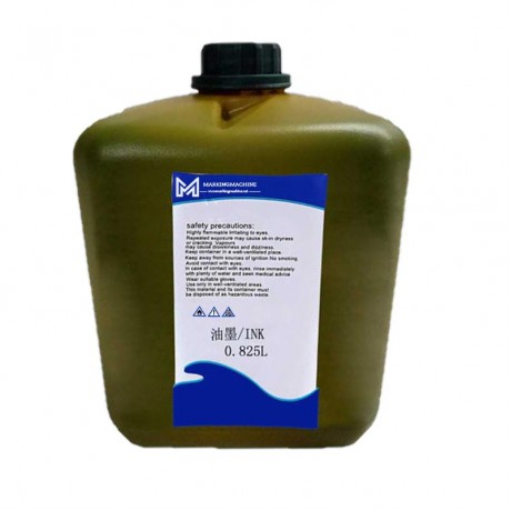 Small character printer consumables  0.825L black pigment ink IC-2BK009 inkjet printers inks for domino printer