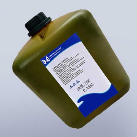 Small character printer consumables  0.825L black pigment ink IC-2BK009 inkjet printers inks for domino printer