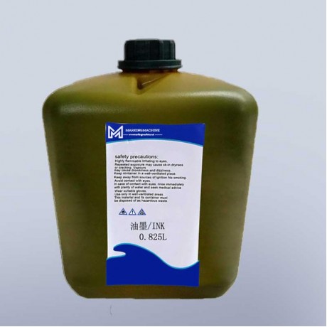 Small character printer consumables  0.825L black pigment ink IC-2BK009 inkjet printers inks for domino printer