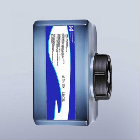 printer ink IR-270BK with goood adhesion in soft plastic for domino inkjet printer