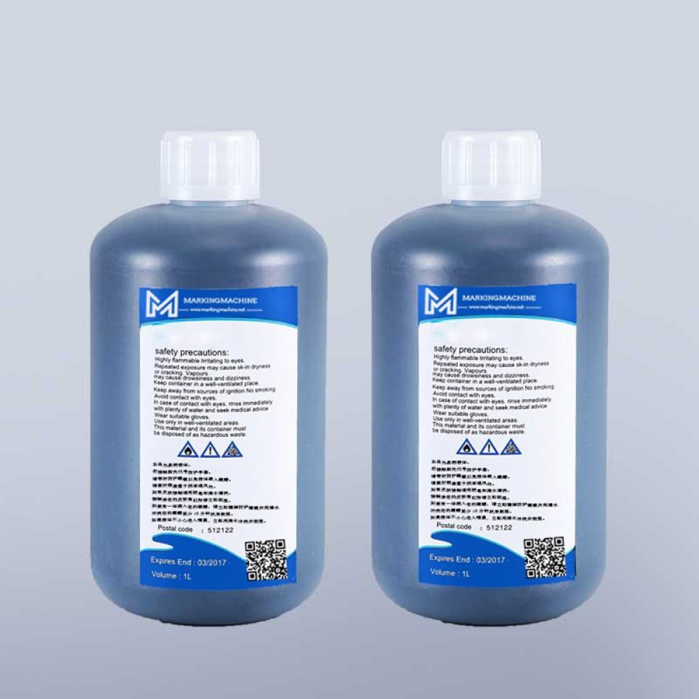 High Adhesion black cij inkjet ink for Hitachi printer JP-K27