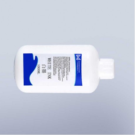 advanced UV curing adhesive ink white 1000ml for hitachi coding machine