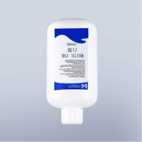 advanced UV curing adhesive ink white 1000ml for hitachi coding machine