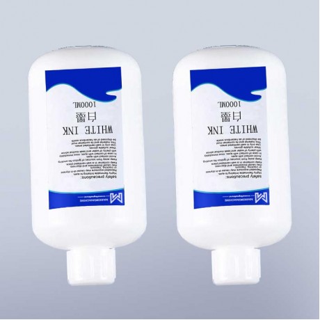 advanced UV curing adhesive ink white 1000ml for hitachi coding machine