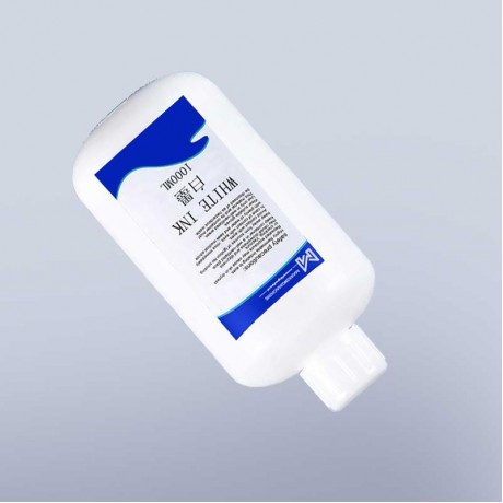 high quality fast dry white ink 1000ml for Hitachi continue ink jet printer