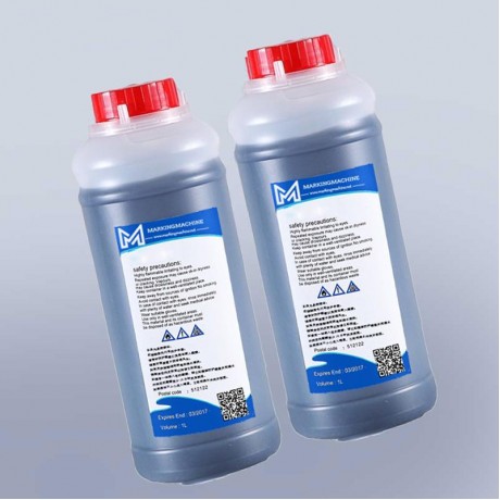 1000ml  1L CIJ small character inkjet printer solvent 201- 001-422  for WILLETT willett  continuous inkjet marking printer