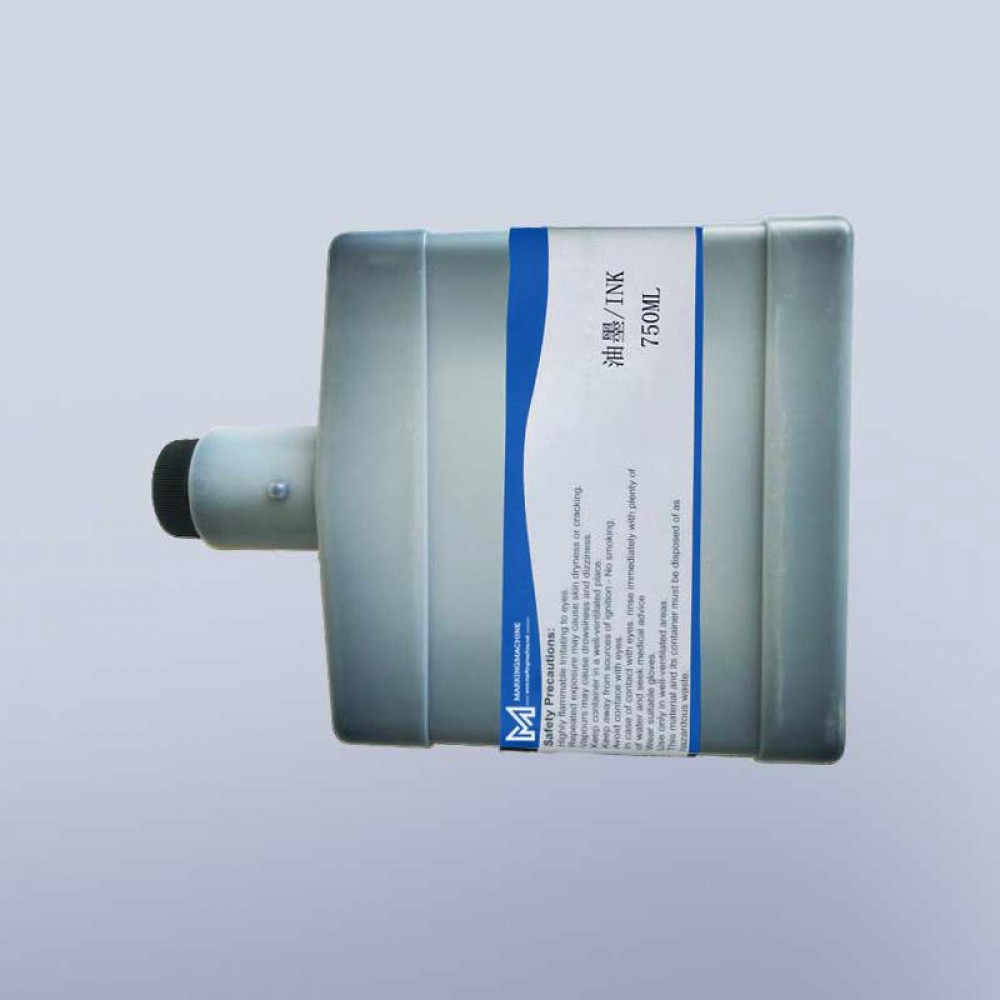 750ml  0.75L CIJ small character inkjet printer ink 302-1001-002  for Citronix continuous inkjet marking printer