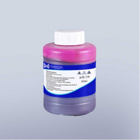 500ml high compatible msds solvent based red ink printing for food industry