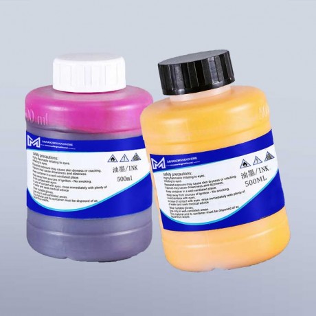 500ml yellow ink for linx industrial jet coder ink