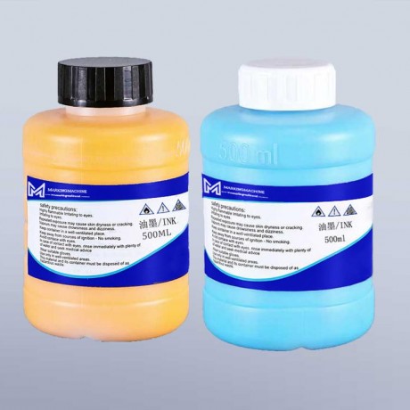 500ml yellow ink for linx industrial jet coder ink