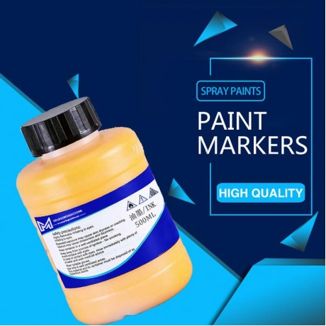 industrial yellow bulk pigment ink for Linx numbering marking machine