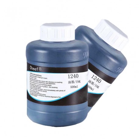 ink jet coding machine black ink 0.5L 1240  for Linx