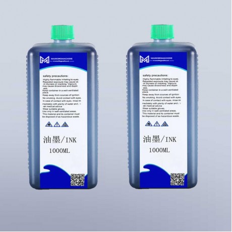 black ink model 1038.5334 printing ink for metronic printer