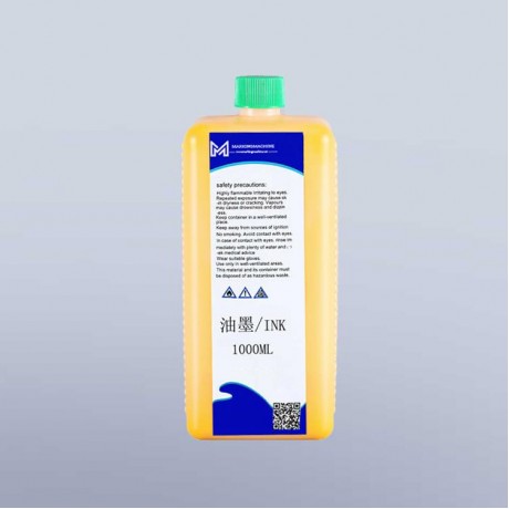 yellow ink for Metronic Inkjet Printer